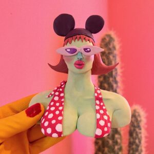 Juno Birch Instagram - I’m so happy to be sculpting again!