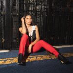 Jurnee Smollett Instagram - @jurneesmollett pregamed the @louisvuitton Spring 2024 show with a Beyoncé playlist and hot lemon water. In attendance, she wore a windbreaker-esque sleeveless jacket complete with a hood, juxtaposed with high-waisted fire-engine-red skinny pants, and topped it all off with a link-belt of exaggerated proportions across her midriff. “He finds a way within his silhouettes to create such a dance between the energies of the feminine and the masculine,” she muses about Louis Vuitton’s Creative Director @nicolasghesquiere. At the link in bio (or at coveteur.com), we get ready with Jurnee in her Paris hotel moments before the big show. Photographer: @artofv Writer: @camille_freestone Creative Producer: @talunzeitoun Stylist: @mandelkorn Hair Stylist: @naivashaintl Makeup Artist: @makeupvincent Location: @lebristolparis #LouisVuitton #JurneeSmollett