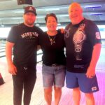 Justin Gaethje Instagram – More lessons for my parents on the lanes today. @monsterenergy