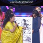 K. S. Chithra Instagram - Our 12 contestants came together to gift Chithramma 12 roses and a beautifully painted canvas for her birthday. 🥹🎈Let’s hear from her on the significance behind each image! ✨🎨 Brace yourself for a melodic journey like never before in #YaarAnthaStar2024 now on mewatch 🎶. go.mediacorp.sg/YaarAnthaStar2024_EP8 #mediacorpYaarAnthaStar2024