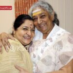 K. S. Chithra Instagram - Happy Birthday to the most inspiring, the queen of expressions, the most humble being & our beloved Amma..Dear Janaki Amma ..Always praying God for your good health, happiness and long life. Have a wonderful birthday Amma. #KSChithra #SJanaki #JanakiAmma