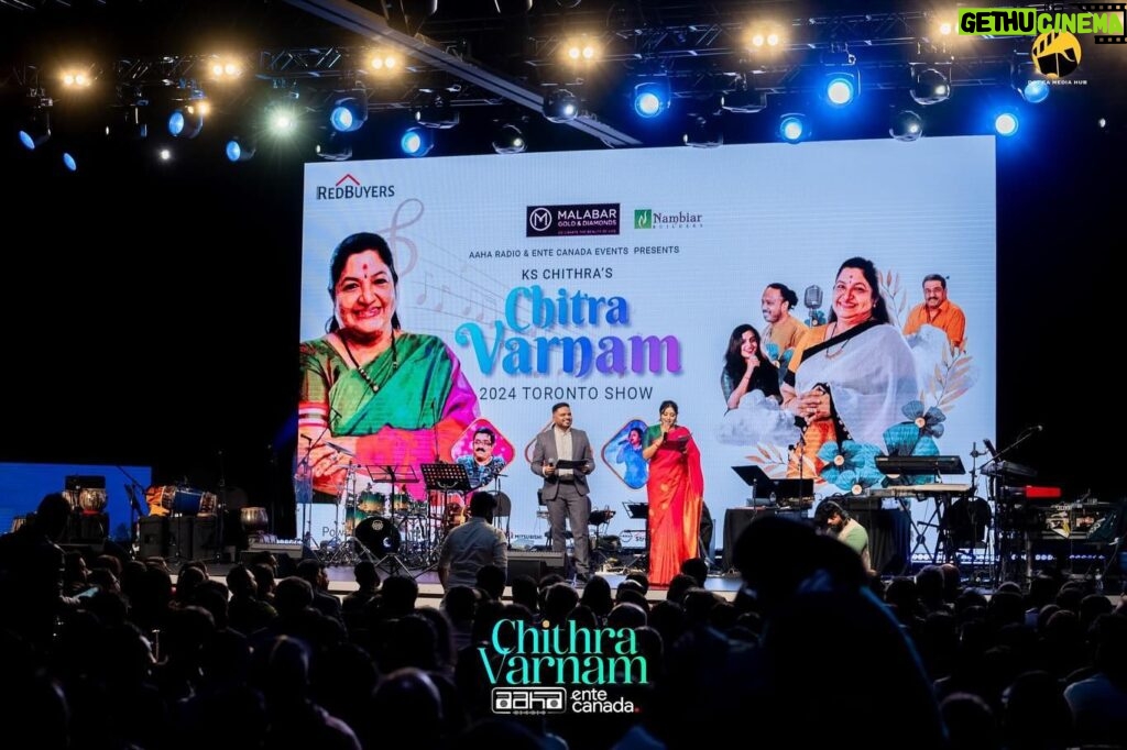 K. S. Chithra Instagram - Snaps from Nambiar Builders Chithra Varnam Toronto 2024 organized by AAHA Radio & Ente Canada #ChitravarnamToronto2024 #ChitraVarnam #ChitraVarnam2024 #aaharadio #entecanada