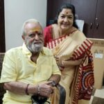 K. S. Chithra Instagram - Congratulations & many many happy returns of the day on your 80th birthday Jayettan. Wishing you long life & new melodies. #KSChithra #PJayachandran