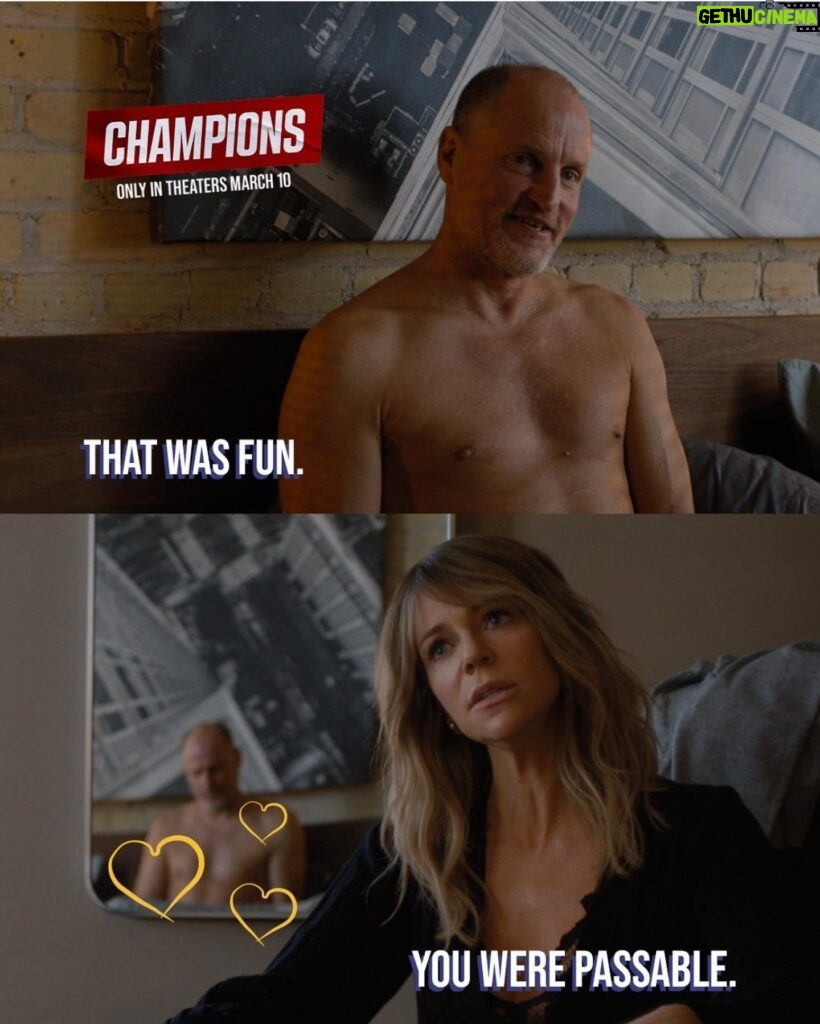 Kaitlin Olson Instagram - Posting this mainly because my hair looks great. (@hair_by_abbyroll) Also because @woodyharrelson paid me. @Championsthefilm March 10!🎉🏀