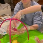 Kaitlyn Dever Instagram - 🤸‍♀️👩‍🍳(egg pendulum btw, worth the purchase)