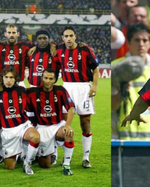 Kaká Instagram - Ora e per sempre resterai @acmilan ❤️🖤 #scudetto17 🇮🇹🏆