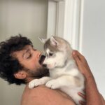 Kalidas Jayaram Instagram - WHISKEY the HUSKY 🐕 🥃