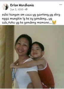 Kalina Ocktaranny Instagram - 2 tahun 1 hari yg lalu... Mama ninggalin neng Anny.. Lg apa disana ma? ❤️ Al-Fatihah 🤲🏻