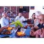 Kamal Haasan Instagram - Met Mr.Alfonso Cuaron my brethren and an offspring from the same mother “cinema “We spoke cinema ,cinema and more cinema .I shared my joy over lunch along with the seasons mangoes and some of my fraternity Mr.Maniratnam ,Mr.A.R.Rahman ,Mr.Ravi K Chandran , Mr. Mahendran, Mr. Narayanan, Ms.Aditi Rao Hydari,Mr.Siddharth and Ms.Amritha .“Alfonso meets Banganapalli “quipped Mr.Siddharth. @alfonsocuaron