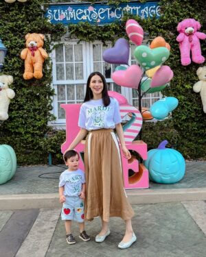 Kaneungnij Jaksamittanon Instagram - เสื้อคู่ แม่ลูก @simply_kidswear