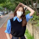 Kang Min-kyung Instagram - 기분 전환 = 향수 사기 = 레몬 에이드 먹끼