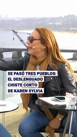 Karen Doggenweiler Instagram - Era un chiste inocente 🫣😂 cc: @muchogustomatinal @mega.tv #humor