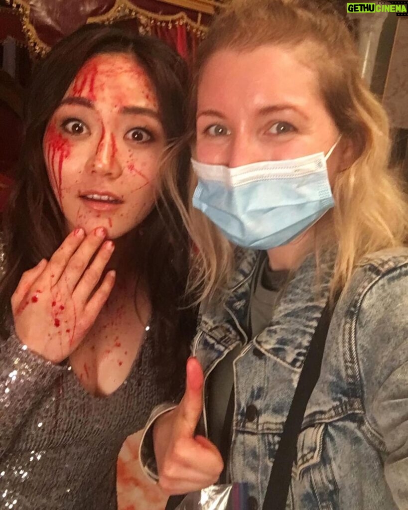 Karen Fukuhara Instagram - Who saw the Dildo fight? With my fav @skyemakeup 💓 miss you!!
