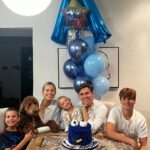 Karolína Kurková Instagram - Celebrating as a family with D A D. 🩵🎂 #memories #wearefamily