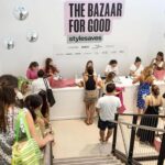 Karolína Kurková Instagram - Grateful to be a part of the group of women who came together at the @miamidesigndistrict for @bazaarforgood in partnership with @stylesaves. We raised over 700k in two days for a variety of charitable causes. Amazing what we can do when we come together.