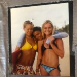 Kate Bosworth Instagram - 20 years ago, my world changed because of this movie! And over those two decades, I’ve learned just how very rare it is to experience something like Blue Crush… so unique, intimate and true. If there are certain experiences that make up the vital organs of your life, this movie undoubtedly holds my heart. Throughout my career, there is nothing I appreciate more than hearing the love and excitement for this movie- the stories and the insights on how it has touched and shaped your lives. There are so many films that come and go… why the affect of one over another? And when I think about the beautiful and unique influence of Blue Crush, I think it may come down to the purity of the thing. The writing of it, the making of it, the depth of the friendships, the faith, the determination, the dedication, hard work, and passion. The freedom and the adventure stemming from a young girl, coming of age, and realizing that courage and fear, ferocity and vulnerability, love for another and love for self - can all exist in the same breath. It’s the knowing and the trusting and the doing. The being brave. The free fall. The wings - And the flight. Thank you, forever. We love you. Keep crushing it! 🏄🏼‍♀️ 🫶🏻 🌊 Ps, If you notice the weird tape on these photos, it’s because they were taped to Sanoe’s journal for many years (probably still are :) My soul sisters for life, I feel you in my laughter every single day. And suddenly there we are again, on the shores of Sunset Beach. 💙
