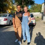 Kate Bosworth Instagram - BTS LAST SENTINEL 🫶🏻 1. @its_lucien trying to warm ourselves in a sauna after being drenched at night in the freezing Baltic sea 🌊 2. Wardrobe fitting / becoming Cassidy! 3. First rehearsal w/ the maniac gang @its_lucien @thomaskretschmann #martinmccann #taneltoom 4. Bangs! Cowlick behaving! 5. Could wear weird oversized rubber outfits all day long in real life / loving my brilliant director. 6. @its_lucien copying my style… again. 7. Whimsical Estonia 🇪🇪 8. Can you understand this? she’s a mystery…… 9. On set! 10. Long days / exhausted from the cowlick / failing to tame her. If you’re not watching #LastSentinel you should be!!! Promise, it’s a goodie 🥊 #intheaters #ondemand
