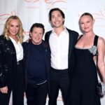 Kate Bosworth Instagram - @realmikejfox we had the most incredible time celebrating YOU, the jaw-dropping near 2 billion dollars The Michael J. Fox Foundation has raised for Parkinson’s research, and the groundbreaking strides made in testing and treating the disease. You continue to lead into the future, toward a cure. 💛 For those who have yet to see @realmikejfox documentary #STILL — do yourself a favor, & let this be next up on your list. The film is remarkable: urgent, deeply important, humanly honest, and wildly courageous. Mike, we love you. Can’t wait to hardcore-stalk-the crap-out-of-you soon friend. 😘 *The Michael J. Fox Foundation is dedicated to finding a cure for Parkinson's disease. To learn more, please visit: www.michaeljfox.org