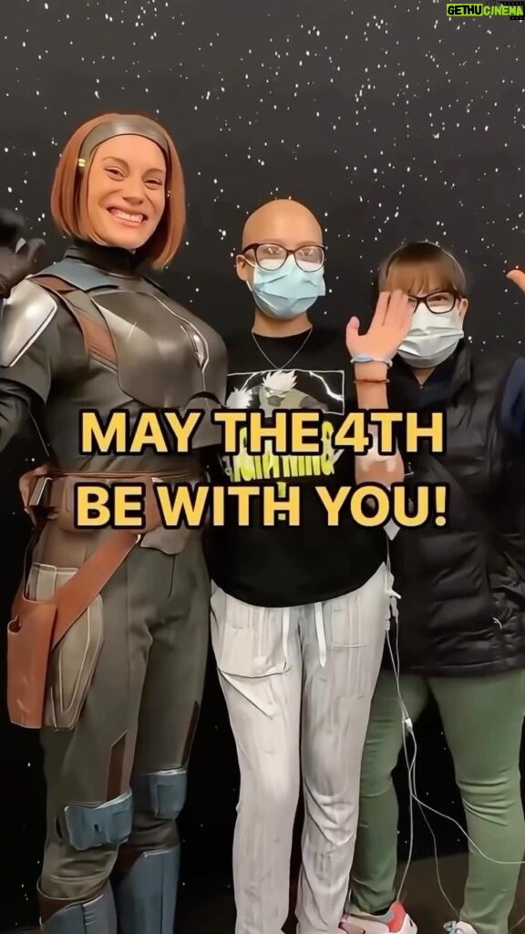 Katee Sackhoff Instagram - I had the utmost pleasure of celebrating May 4th with some extraordinary foundlings @getinvolvedchla ❤️❤️ It was a true honor. This is the way and May The force be with you always. 💙💙💙💙💙 #maythe4thbewithyou