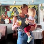 Katee Sackhoff Instagram – Traveling for two days and going through photos of my girl 😘 I miss her kisses already ❤️ Nothing better than smooches from your kids. Especially the older they get, she’s so stingy now 😂😂 #mamalife #workingmom I’m also now craving a margarita 😆