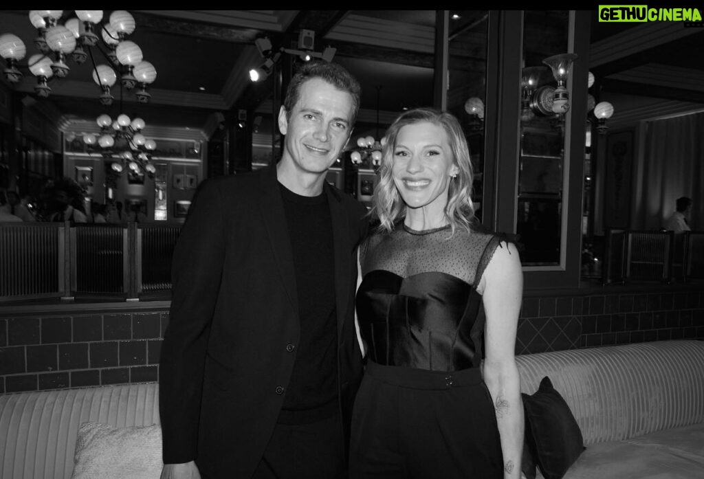 Katee Sackhoff Instagram - Anakin and Bo walk into a bar…Go! 😘 • • • We had a wonderful time celebrating @hulu on @disneyplus last night…the list of friends I got to see and new people I got to fawn over is so long. I should’ve taken more photos! What a great night! So happy to be a part of the @Disney @lucasfilm family. Hair & Makeup by @kerrieurban