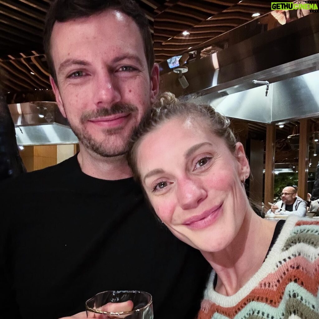 Katee Sackhoff Instagram - No matter the angle…the image is two very tired parents 😂🤷🏼‍♀️Love this man 😍 #lasvegas Evening away from the bubs 🐣❤️