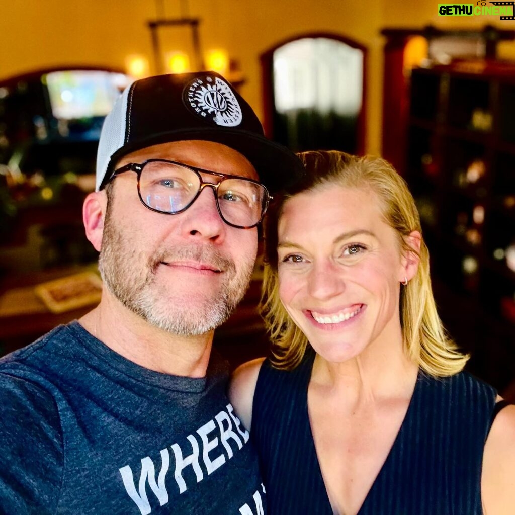 Katee Sackhoff Instagram - Had a wonderful time as usual with my friend @themichaelrosenbaum over on @insideofyoupodcast 💙 Go listen NOW…everywhere you find podcasts.