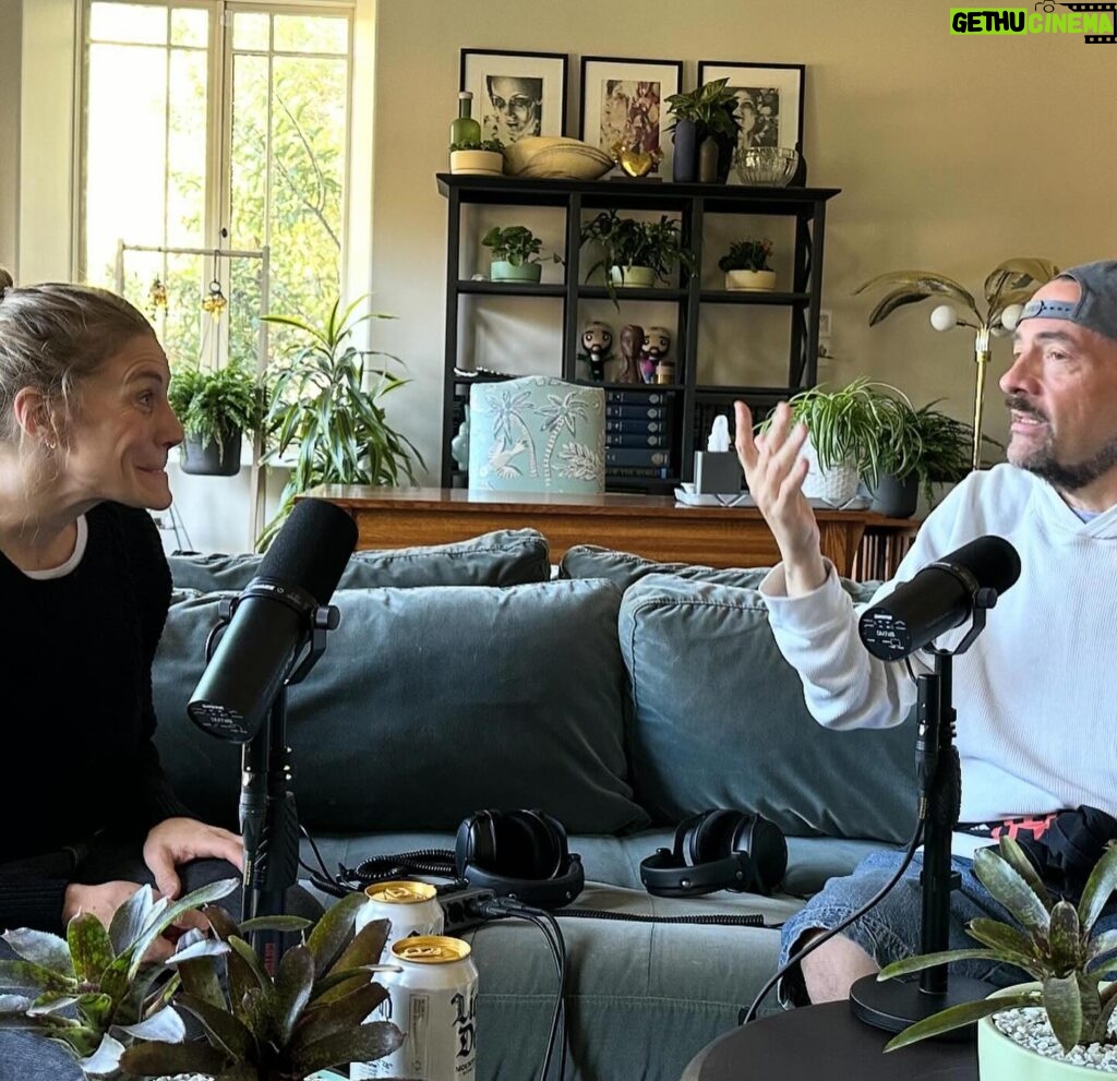 Katee Sackhoff Instagram - Today’s episode of @thesackhoffshow is a real gem…That’s because my guest @thatkevinsmith is truly a wonderfully special human being and I’m lucky to call him a friend. Plus he spends the first 30 minutes pretty much running the show for me 😂 Make sure to give it a listen now. Everywhere you get your podcasts. 😘 #kevinsmith #thesackhoffshow #theflash