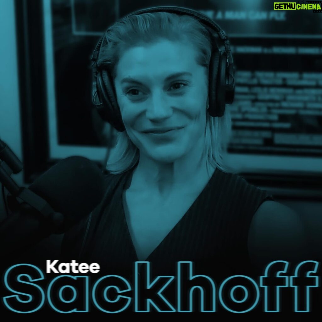 Katee Sackhoff Instagram - Had a wonderful time as usual with my friend @themichaelrosenbaum over on @insideofyoupodcast 💙 Go listen NOW…everywhere you find podcasts.
