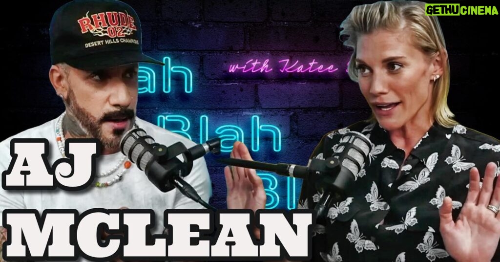 Katee Sackhoff Instagram - A fantastic conversation on BlahBlahBlah this week ❤️ with the amazing Alex McLean 🙏🏻 @aj_mclean ❤️ We talk about everything from Backstreet Boys, to therapy, addiction, and crushing on Gwen Stefani. Go check it out everywhere you find podcasts and on my YouTube channel **link in bio** #bbbkatee #backstreetboys #ajmclean #therapy #dragqueen #bsb