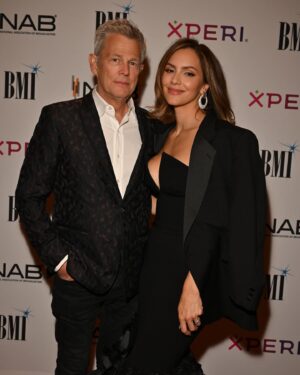 Katharine McPhee Instagram - Unforgettable night celebrating my husband at the annual @bmi’s Pop Music Awards. #Icon 🏆