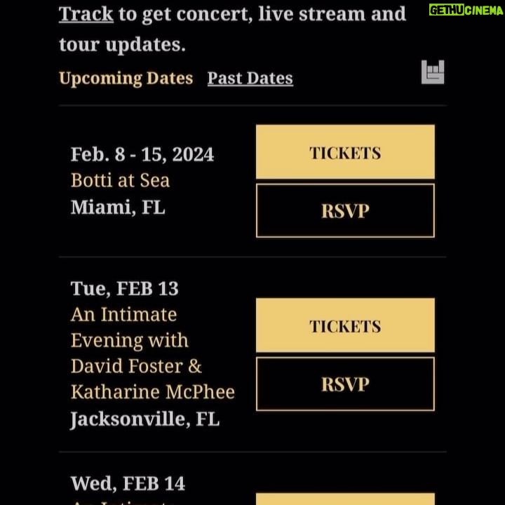 Katharine McPhee Instagram - ‘An Intimate Evening with David Foster & Katharine McPhee’ coming to a city near you 🚀 Grab your last minute tickets and get ready to SING! See you tonight, Jacksonville!