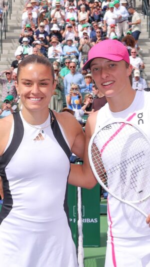 Katharine McPhee Instagram - The moment 🤩

#tennisparadise #IndianWells