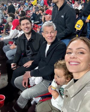 Katharine McPhee Instagram - Took rennie to his first baseball game ⚾️🧢