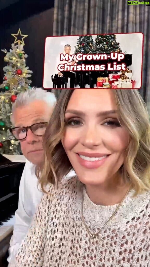 Katharine McPhee Instagram - ‘Tis the season to name those classic tunes and join the festive fun with our official IG filter for our new album - ‘Christmas Songs.’ Now streaming everywhere. 🎄✨🎼