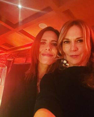 Katherine Moennig Instagram - Partner in crime 
@showtime