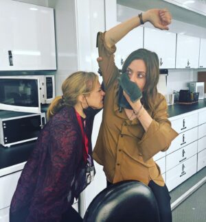 Katherine Moennig Instagram - Together for 10 years and 2 series. Feels good to be back.