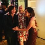 Katherine Moennig Instagram - It’s another pair of Pants today with the our friend on the right 👖link in bio