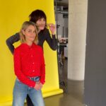 Katherine Moennig Instagram - PANTS pic Thank you @kateromeropics @brettglam 👖👖