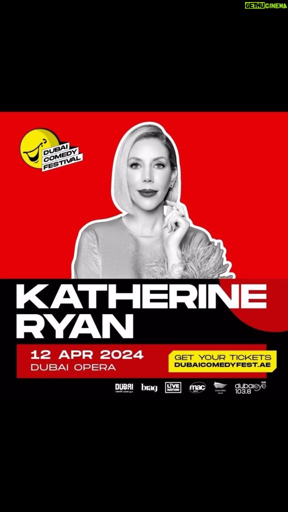 Katherine Ryan Instagram - TV’s beloved @kathbum is back on stage with her brand-new live show, Battleaxe, on the April 12th! Get your tickets now to witness a true masterclass on how to embrace your Battleaxe era 😉 Get your tickets now on dubaicomedyfest.ae #DubaiComedy #DCF2024 تطل عليكم بطلة الكوميديا المحبوبة @kathbum مع عرض مباشر وجديد تمامًا بعنوان باتيل أكس! احصلوا على تذاكركم الآن dubaicomedyfest.ae