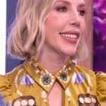 Katherine Ryan Instagram - “I like reclaiming words, especially words about women that are negative.” @kathbum tells us why she decided to name her latest stand up tour ‘Battleaxe’ 🪓 #TheOneShow #iPlayer