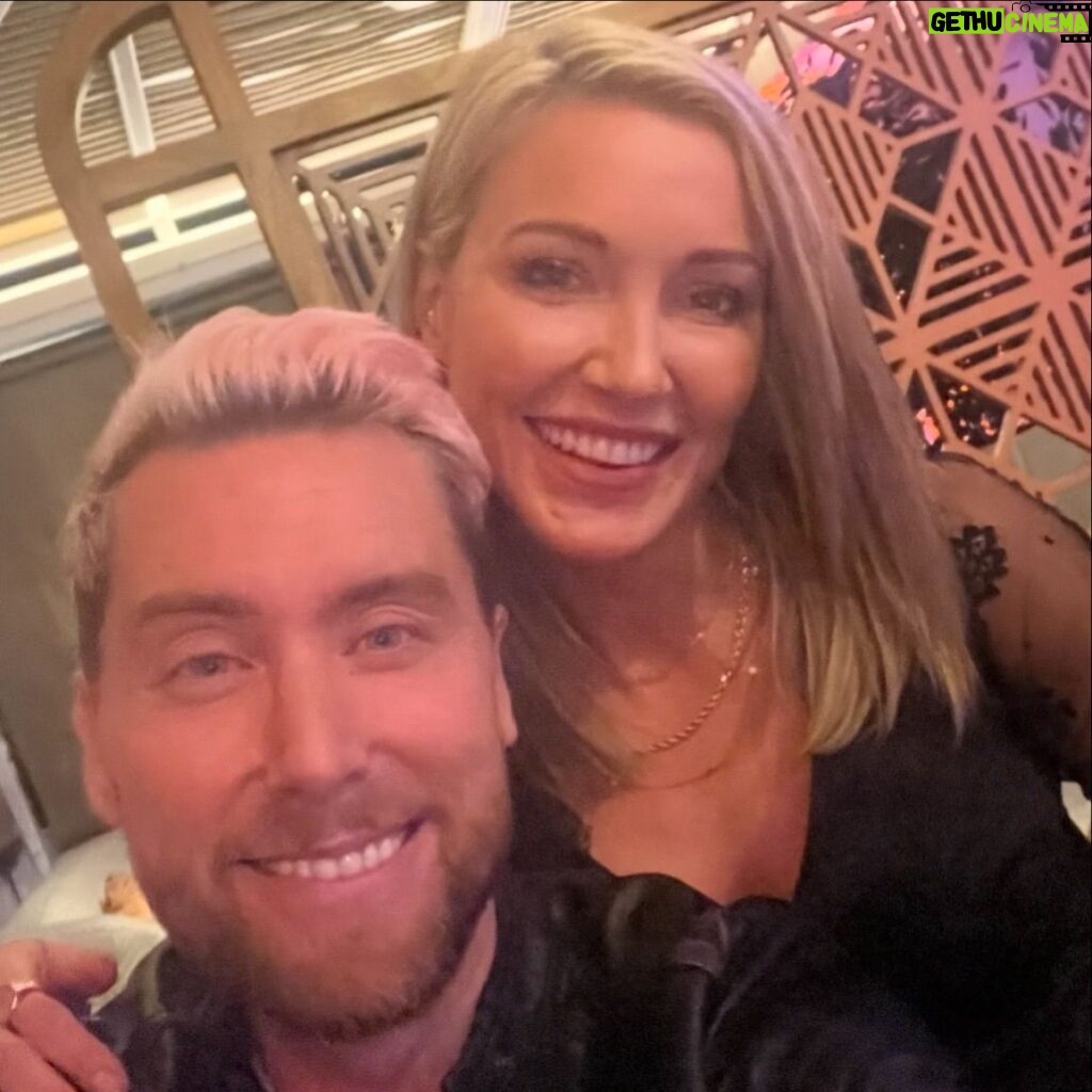Katie Cassidy Instagram - My fan girl moment! @lancebass & @nsync - Also, thank you @caliwater & @allsaints for connecting all the creative types!