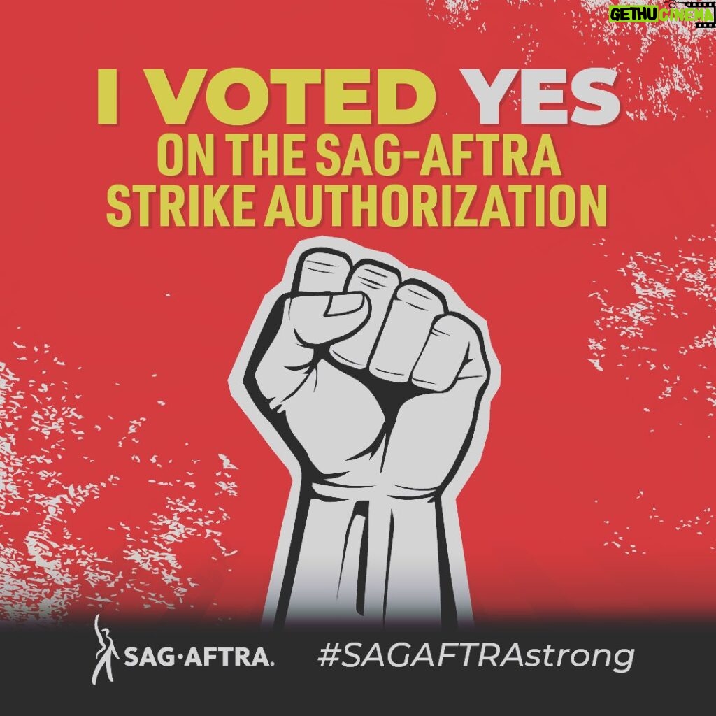 Katie Cassidy Instagram - Standing up for what is right! Can’t wait to join my fellow creative beings again on the picket lines! #StandUpForYourRights #sagaftrastrong #sagaftrafoundation