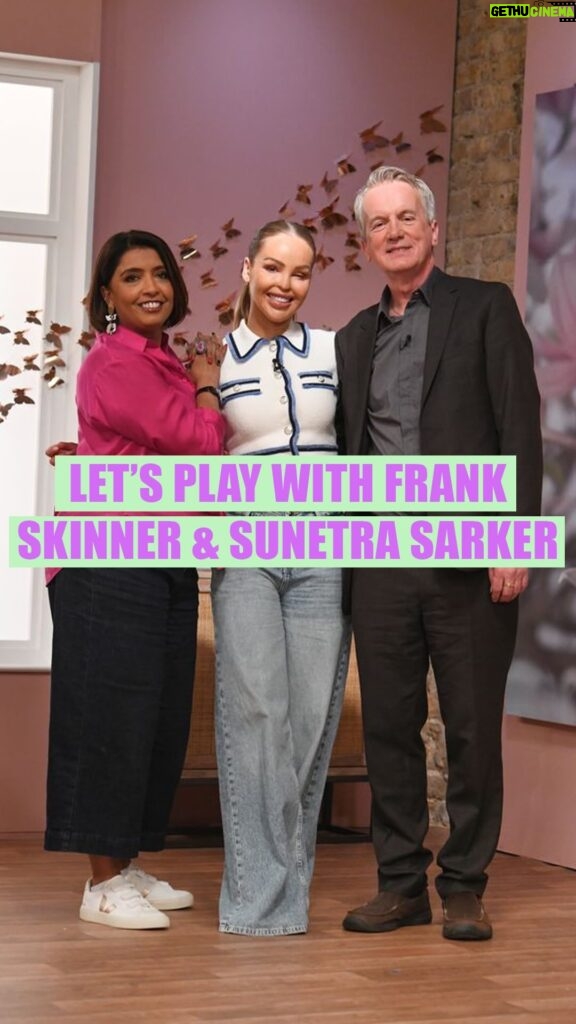 Katie Piper Instagram - We have the OG @frankontheradio on the show today, joined by the talented @isunetra at 8:25am on @itv! BUT FIRST, let’s see how they feel about snoozing (not very good), newspapers and…staring at the walls 😆