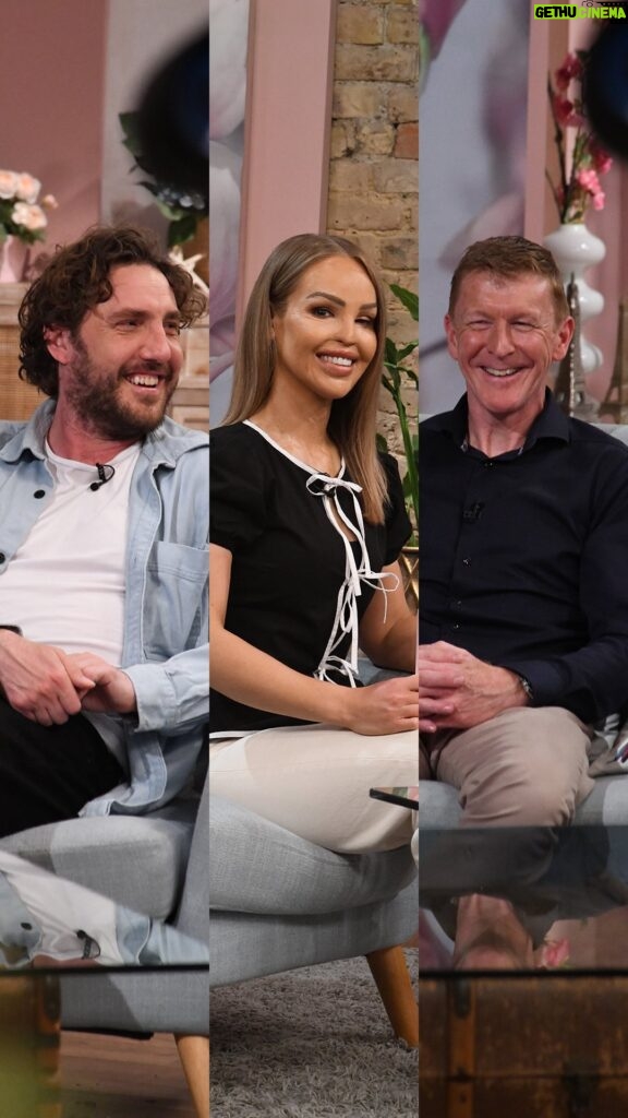 Katie Piper Instagram - Who’s on the sofa this morning? 🛋️ We have Astronaut @astro_timpeake 🧑‍🚀and comedian @seannwalsh 🎤 see you at 8:25am on @itv for @katiepipersbreakfastshow ✨