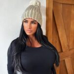 Katie Price Instagram - Love my new JYY bobble hats ✨Link in my bio and stories to shop them 🎅🏼✨ feeling Christmassy and winter wonderland vibes already! Can’t wait xx ad