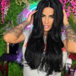 Katie Price Instagram - Don’t you just love a fresh new set of extensions 🖤 This stunning new hair is sooo thick and sleek from the incredible @extensionsdarling I’m in love! Fitted and styled perfectly as always by my girls at @lastudio1 Use my code PRICEY10 with both @extensionsdarling and @lastudio1 to get 10% off!!! Look out for the brand new colour range coming soon from Extensions Darling too, let’s just say I might need a colour change soon 😍😄 #ad