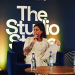 Katie Price Instagram - Promo day at @podcastshowldn last month… The big question is have I listened to a podcast yet? 🤣🤪 Don’t forget you can download the trailer to The Katie Price Show now 💕