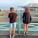 Katie Price Instagram - Brighton with my two ❤️