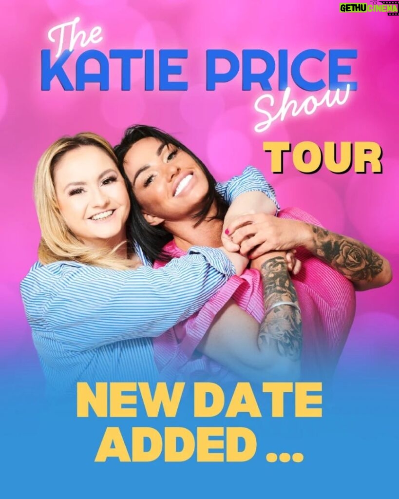 Katie Price Instagram - We've added a new date to the tour... We're going to Sheffield, as part of @crossedwiresfest! Thank you to Crossed Wires for inviting us. We'll see you on 2nd June. Sheffield tickets will be sold by @crossedwiresfest, so head to stories to find out how to buy ❤️